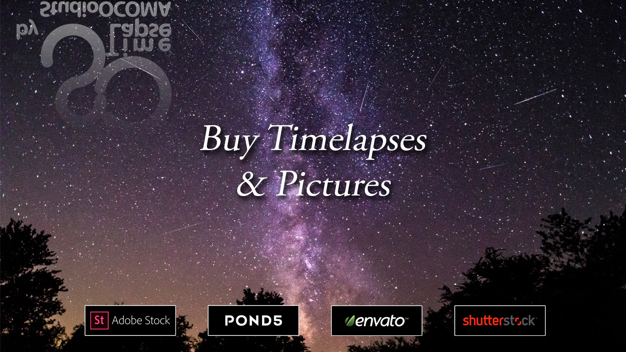 Buy Timelapses & Hyperlapses